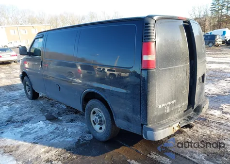 2007 GMC Savana Work Van from USA, damaged, VIN 1GTHG35U071135625